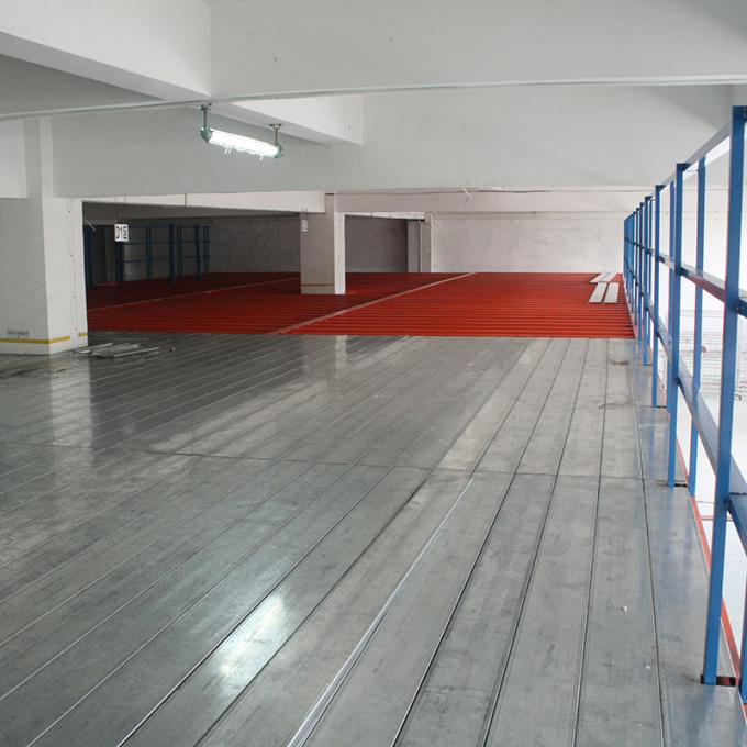 I-beam Heavy Duty Steel Working Platform Warehouse Large Storage Structural Steel Mezzanine Rack Support 3