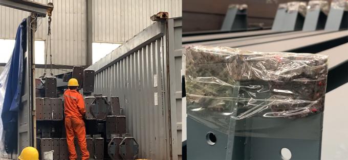 Q235B/Q355B H Beam Steel Structure Warehouse Prefabricated Building Steel Frame Storage Second Floor 7