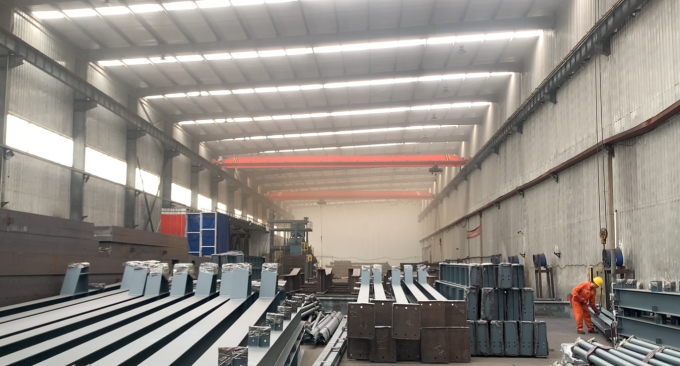 Q235B/Q355B H Beam Steel Structure Warehouse Prefabricated Building Steel Frame Storage Second Floor 9