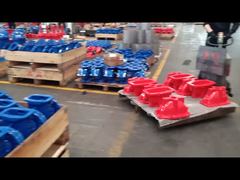 Válvula de compuerta con brida DN80 de acero inoxidable CF8/CF8m para tratamiento de agua